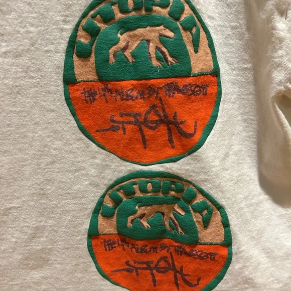 Travis Scott Cactus Jack Utopia B3 T Shirt- size M - Picture 2 of 4